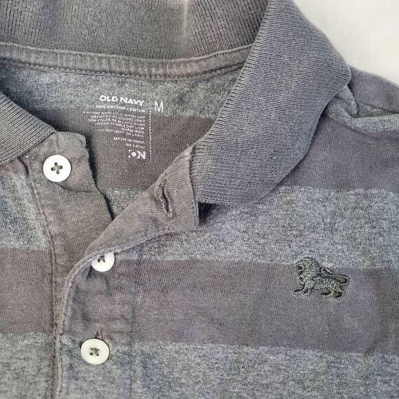 Old Navy Boys M Gray Polo Shirt - Picture 2 of 3